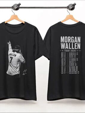 Morgan Wallen Tour 2026 T-Shirt,  Country Retro 2026